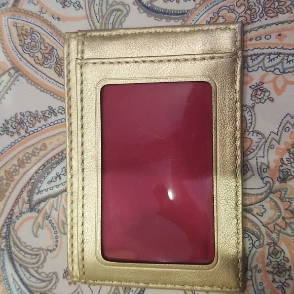 Beautiful Striped Coach Crossbody Purse, wristlet & ID Card Holder - Picture 5 of 10